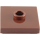 LEGO Reddish Brown Deska 2 x 2 s drážkou a 1 Centrum Stud (23893 / 87580)