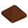 LEGO Reddish Brown Sklon 1 x 1 x 0.7 Pyramida (22388 / 35344)