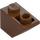 LEGO Červenohnědá Sklon 1 x 2 (45°) Převrácený (3665)