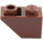 LEGO Reddish Brown Sklon 1 x 2 (45°) Převrácený (3665)