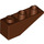 LEGO Reddish Brown Sklon 1 x 3 (25°) Převrácený (4287)