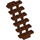 LEGO Reddish Brown Schodiště 7 x 4 x 6 Open (30134)