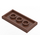 LEGO Reddish Brown Dlaždice 2 x 4 (87079)