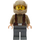 LEGO Resistance Trooper s Tmavě žlutohnědá Bunda (Zamračená tvář) Minifigurka