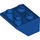 LEGO Royal Blue Sklon 2 x 2 (45°) Převrácený s plochou distanční vložkou vespod (3660)