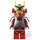 LEGO Samurai X (Nya) s Pearl Dark Šedá Brnění  Minifigurka