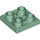 LEGO Sand Green Dlaždice 2 x 2 Převrácený (11203)