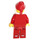 LEGO Santa s Prostý Red Outfit Minifigurka