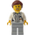 LEGO Scientist s Reddish Hnědá Vlasy Minifigurka