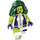 LEGO She-Hulk s Dark Fialová Ruce Minifigurka