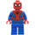 LEGO Spider-Muž s Modrá Nohy a Tmavě červená Webbing Minifigurka