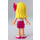 LEGO Stephanie, Magenta Layered Skirt Minifigurka