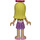 LEGO Stephanie, Medium Lavender Skirt Minifigurka