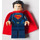 LEGO Superman s Dark Modrá Oblek a Rozcuchané vlasy Minifigurka