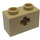 LEGO Tan Kostka 1 x 2 s osa otvorem (&#039;+&#039; Otevření a spodní držák čepu) (32064)