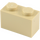 LEGO Tan Kostka 1 x 2 se spodní trubkou (3004 / 93792)