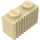 LEGO Tan Kostka 1 x 2 s Mřížka (2877)