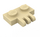 LEGO Tan Závěs Deska 1 x 2 s 3 Stubs (2452)
