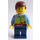 LEGO Vlak Passenger male 7938 Minifigurka