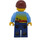 LEGO Vlak Passenger male 7938 Minifigurka