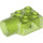 LEGO Transparent Bright Green Kostka 2 x 2 s otvorem a Rotation Joint Socket (48169 / 48370)