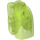 LEGO Transparent Bright Green Hlava s Ballcup 2013 (11270)