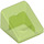 LEGO Transparent Bright Green Sklon 1 x 1 (31°) (50746 / 54200)