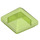 LEGO Transparent Bright Green Sklon 1 x 1 x 0.7 Pyramida (22388 / 35343)