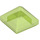 LEGO Transparent Bright Green Sklon 1 x 1 x 0.7 Pyramida (22388 / 35344)