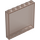 LEGO Průhledná hnědá černá Panel 1 x 6 x 5 (35286 / 59349)