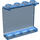 LEGO Transparent Dark Blue Panel 1 x 4 x 3 bez bočních podpěr, plné čepy (4215)