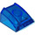 LEGO Transparent Dark Blue Sklon 1 x 2 x 2 Zakřivený (28659 / 30602)