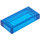 LEGO Transparent Dark Blue Dlaždice 1 x 2 s Groove (3069 / 30070)