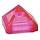 LEGO Transparent Dark Pink Sklon 1 x 1 x 0.7 Pyramida (22388 / 35343)