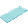 LEGO Transparent Light Blue Vlajka 7 x 3 s Tyčka Rukojeť (30292 / 72154)