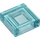 LEGO Transparent Light Blue Dlaždice 1 x 1 s Groove (3070 / 30039)