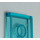 LEGO Transparent Light Blue Dlaždice 2 x 3 s Horizontální Clips (Úhlové klipy) (30350)