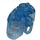 LEGO Transparent Medium Blue Bionicle Hlava Základna (64262)