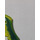 LEGO Transparent Neon Green Serrated Minifig meč s Marbled Dark Green (19858)