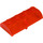 LEGO Transparent Neon Reddish Orange Treasure Chest Víčko 2 x 4 s tlustým pantem (4739 / 29336)