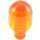 LEGO Transparent Orange Tyčka 1 s Light Cover (29380 / 58176)