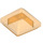 LEGO Transparent Orange Sklon 1 x 1 x 0.7 Pyramida (22388 / 35343)