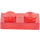 LEGO Transparent Red Deska 1 x 2 (3023 / 28653)