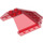 LEGO Transparent Red Čelní sklo 6 x 6 x 2 (35331 / 87606)