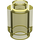 LEGO Transparent Yellow Kostka 1 x 1 Kulatá s Open Stud (3062 / 30068)