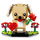 LEGO Valentine&#039;s Puppy 40349