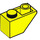LEGO Vibrant Yellow Sklon 1 x 2 (45°) Převrácený (3665)