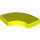 LEGO Vibrant Yellow Dlaždice 2 x 2 Zakřivený Roh (27925)