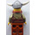 LEGO Viking Muž s Tmavě oranžová Vousy Minifigurka