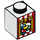 LEGO Bílá Kostka 1 x 1 s Bertie Bott&#039;s Every Flavor Beans (3005 / 93683)